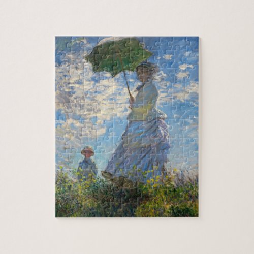 Monet The Promenade Woman with a Parasol Puzzle