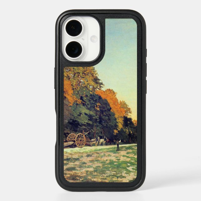 Monet - The Road from Chailly to Fontainebleau Otterbox iPhone Case (Back)