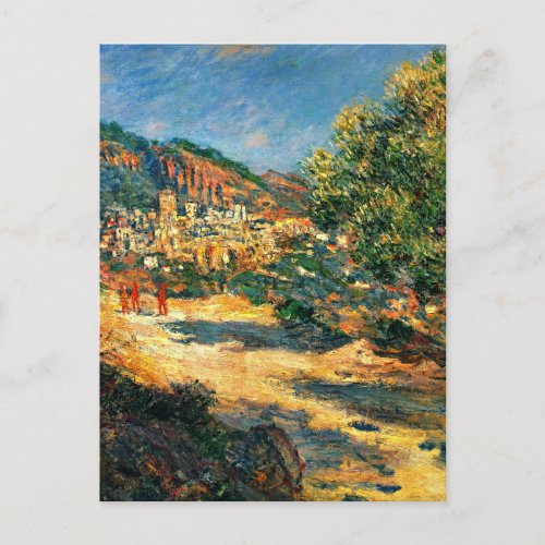 Monet _ The Road to Monte Carlo Postcard