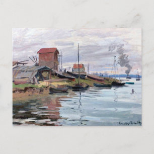 Monet - The Seine at Petit-Gennevilliers Postcard