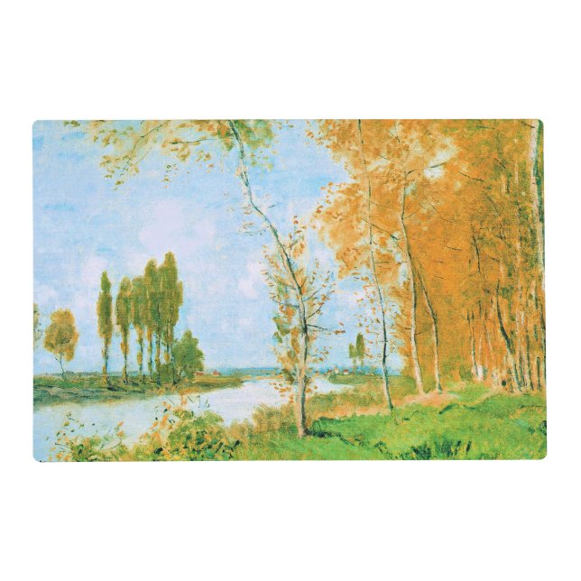 Monet - The Spring in Argenteuil, Placemat (Front)