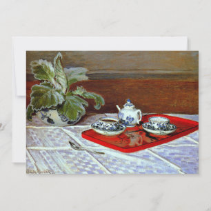 Monet - The Tea Set, Holiday Card