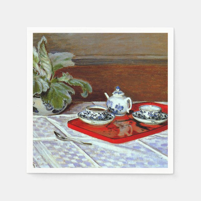 Monet: The Tea Set, Napkins (Front)