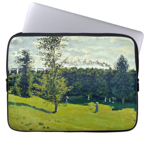 Monet _ The Train in the Country Laptop Sleeve