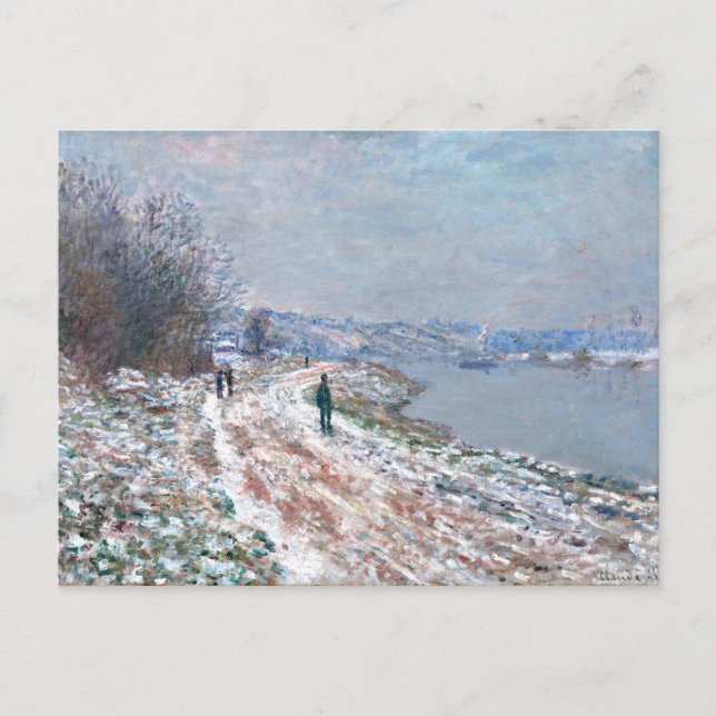 Monet - Towpath at Argenteuil Postcard (Front)
