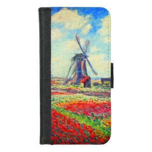 Monet Tulips Windmill iPhone 8/7 Wallet Case