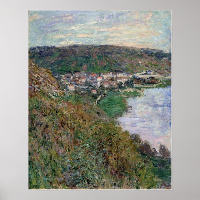 Monet - View Of Vetheuil Poster (Front)