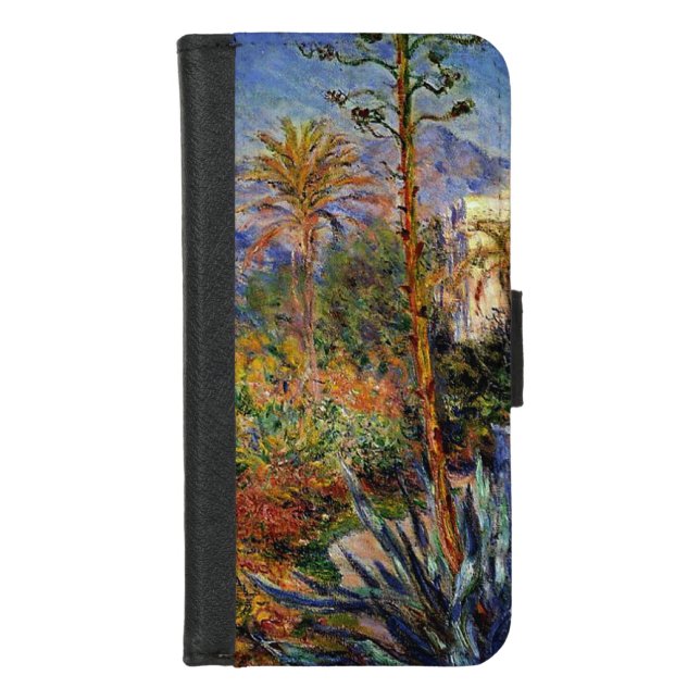 Monet - Villas at Bordighera iPhone Wallet Case (Front)