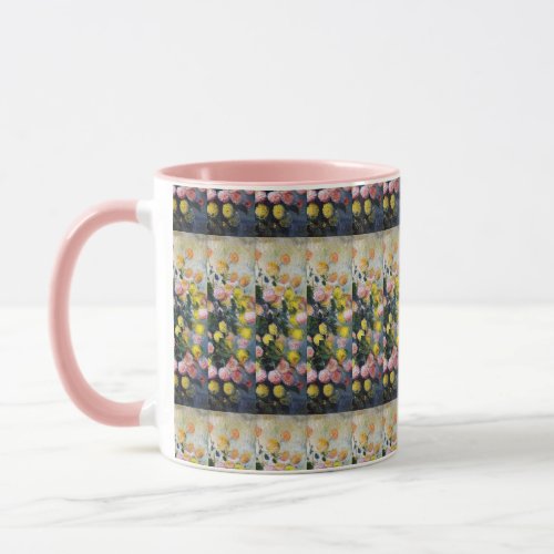 Monet Vintage Dahlias Mug