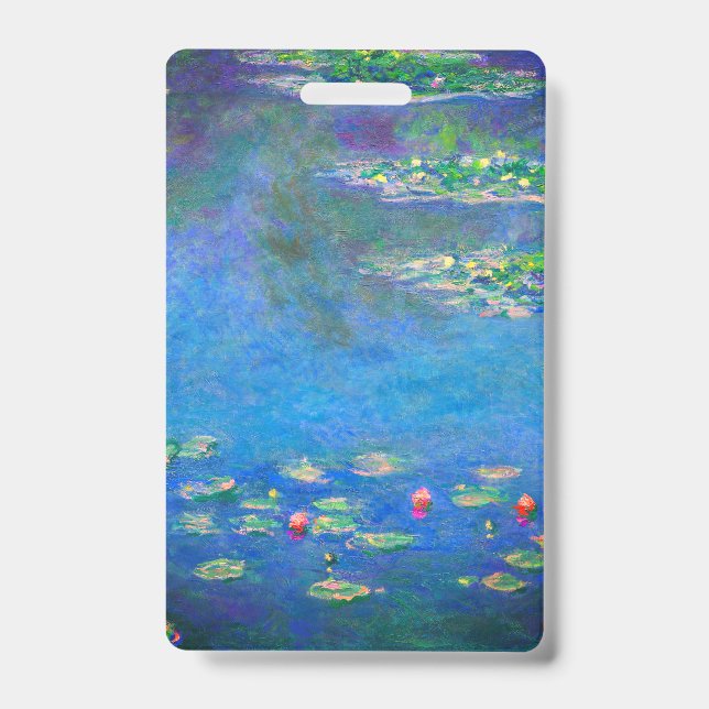 Monet Water Lilies 1906 Badge (Front)