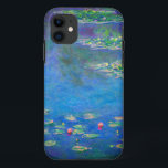 Monet Water Lilies 1906 iPhone 11 Case<br><div class="desc">iPhone Case featuring Claude Monet’s oil painting Water Lilies (1906). A serene still life of the interplay between light and reflection upon beautiful water lilies in a pond. A great gift for fans of impressionism and French art.</div>