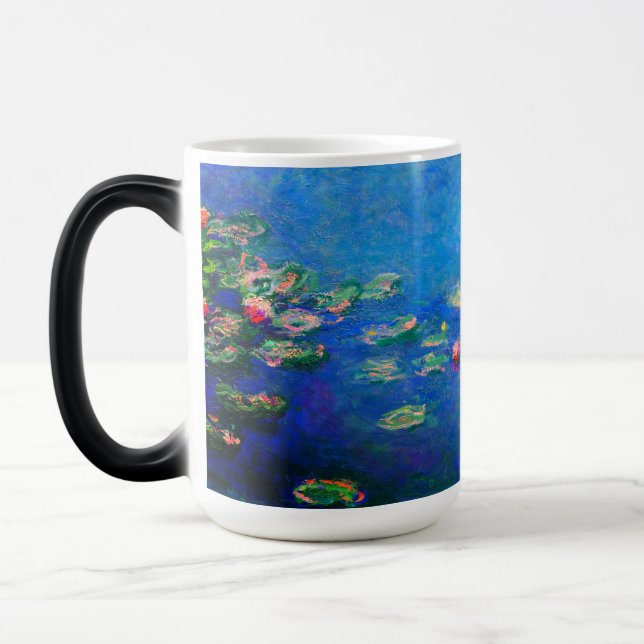 Monet Water Lilies 1906 Color Morph Mug (Left)