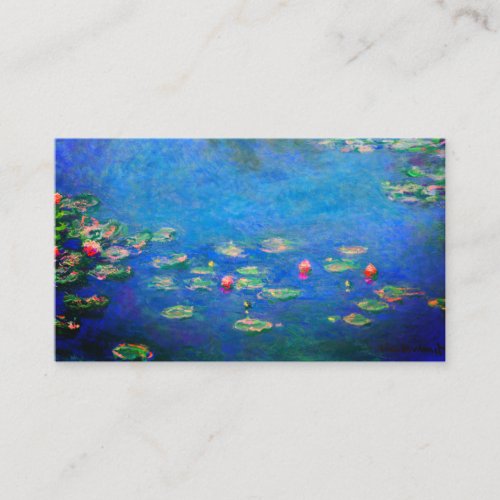 Monet Water Lilies 1906 Enclosure Card