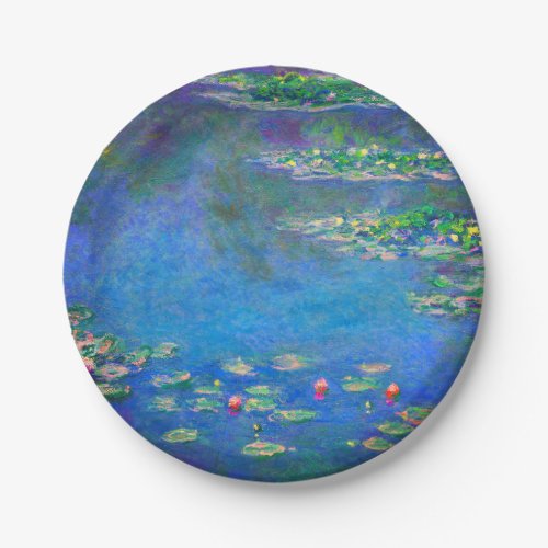 Monet Water Lilies 1906 Paper Plates