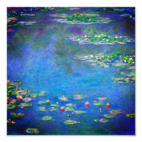 Monet Water Lilies 1906 Photo Print