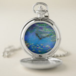 Monet Water Lilies 1906 Pocket Watch