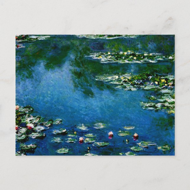Monet - Water Lilies, 1906 Postcard (Front)