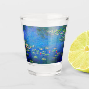 Monet Water Lilies 1906 Shot Glass