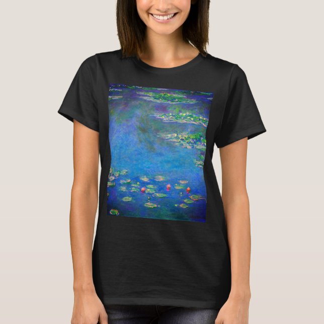 Monet Water Lilies 1906 T-Shirt (Front)