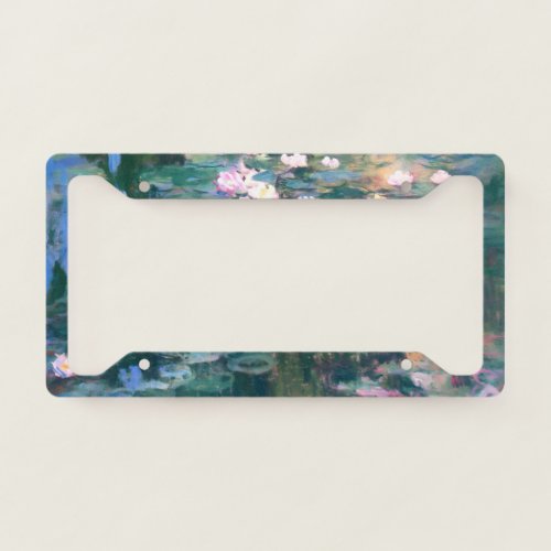 Monet - Water Lilies, 1914-1917, License Plate Frame
