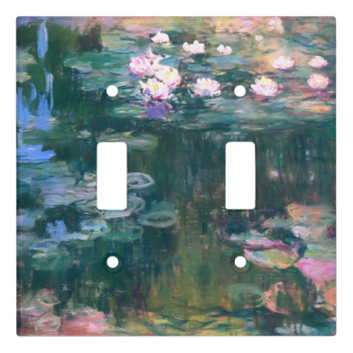 Monet - Water Lilies, 1914-1917, Light Switch Cover