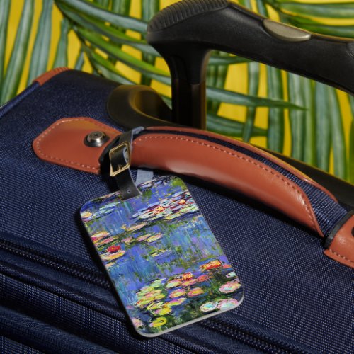 Monet _ Water Lilies 1916 Luggage Tag