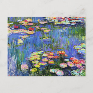 Monet - Water Lilies, 1916, Postcard