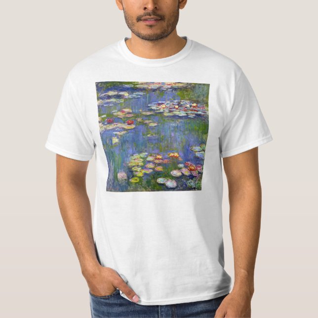 Monet Water Lilies 1916 T-shirt (Front)