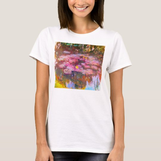 monet water lilies t shirt