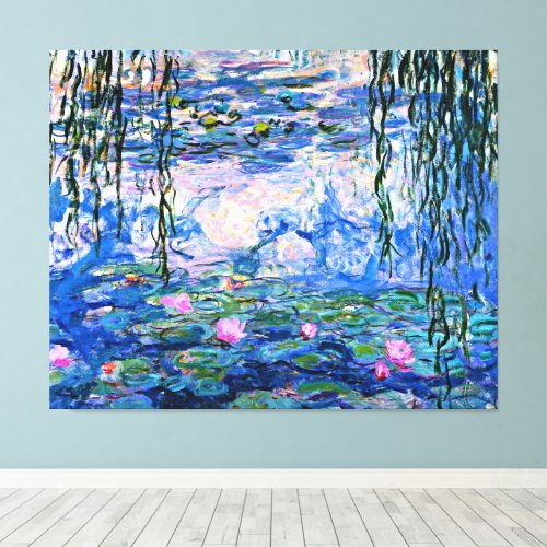 Monet _ Water Lilies 1919 Canvas Print