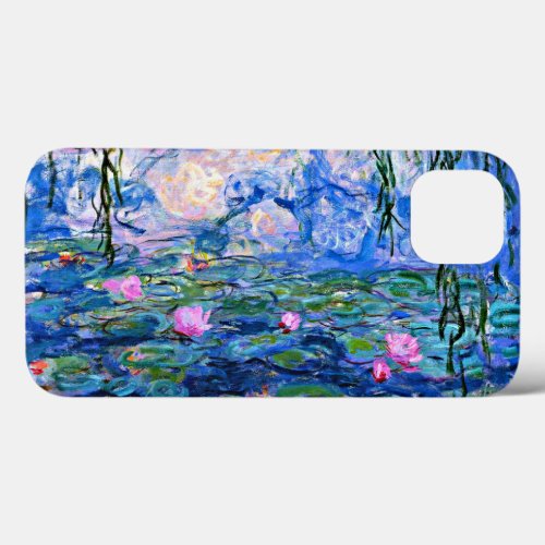 Monet Water Lilies 1919 iPhone 13 Case