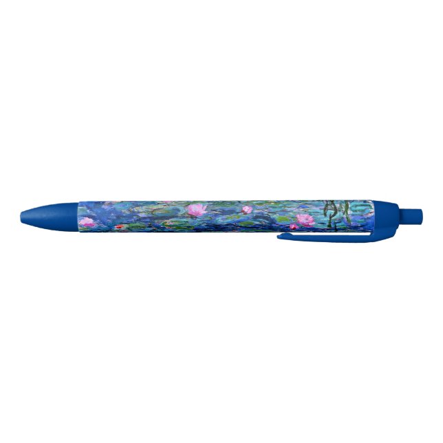 Monet: Water Lilies 1919, famous painting, Pen (Bottom)