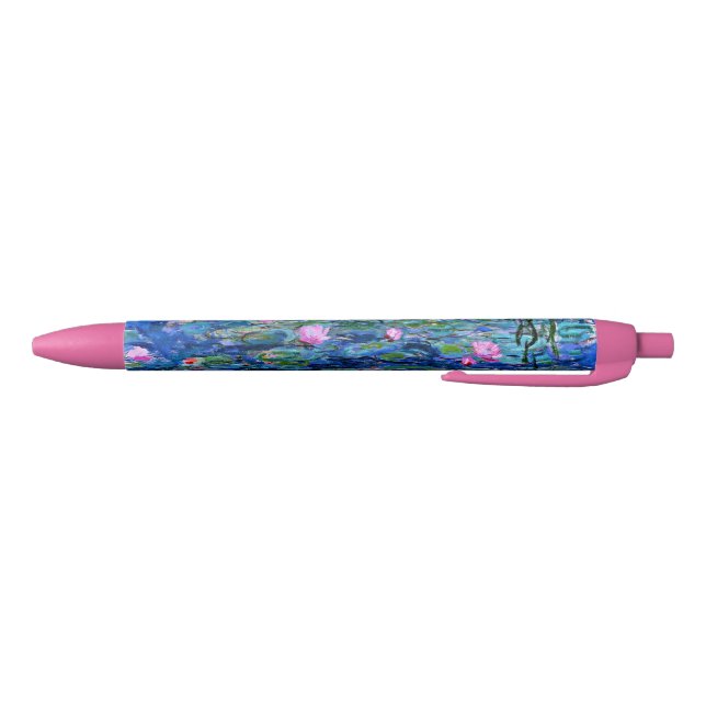 Monet: Water Lilies 1919, famous painting, Pen (Bottom)