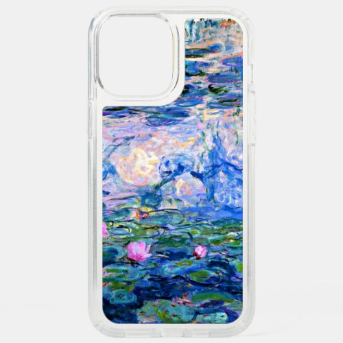 Monet _ Water Lilies 1919 famous painting Speck iPhone 12 Pro Max Case