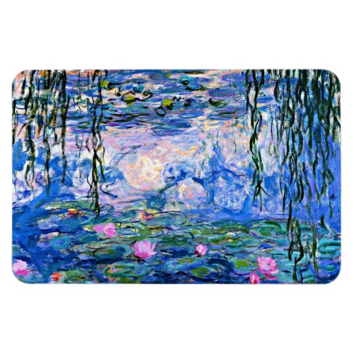 Monet _ Water Lilies 1919 Magnet