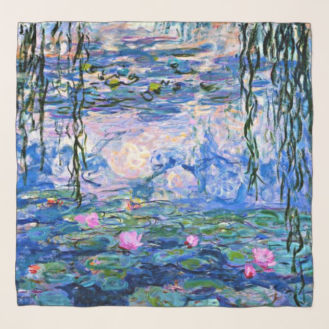 Monet - Water Lilies, 1919 Scarf (Front)