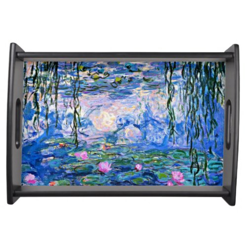 Monet _ Water Lilies 1919 Serving Tray