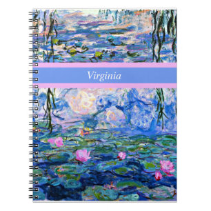 Monet - Water Lilies 1919 template Notebook