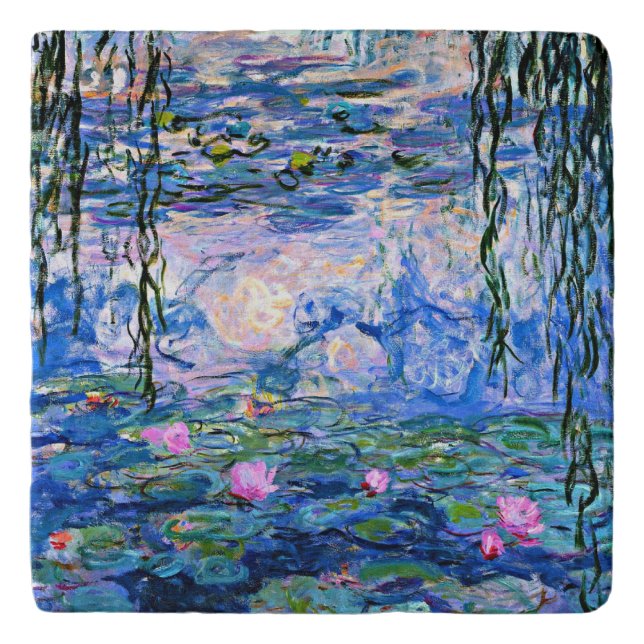Monet, Water Lilies, 1919, Trivet (Front)