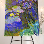 Monet - Water Lilies and Agapanthus Foam Board<br><div class="desc">Claude Monet's floral painting,  Water Lilies and Agapanthus.</div>