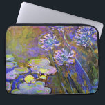 Monet - Water Lilies and Agapanthus Laptop Sleeve<br><div class="desc">Claude Monet's famous painting, Water Lilies and Agapanthus.</div>