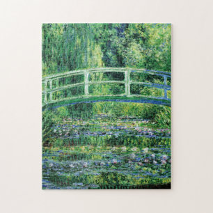 Monet Water Lilies and Japanese Bridge Fine Art Jigsaw Puzzle