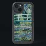 Monet - Water Lilies and Japanese Bridge, iPhone 13 Case<br><div class="desc">Water Lilies and Japanese Bridge,  famous painting by Claude Monet,  1899</div>