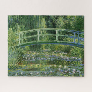 Monet- Water Lilies and Japenes Bridge Jigsaw Puzzle