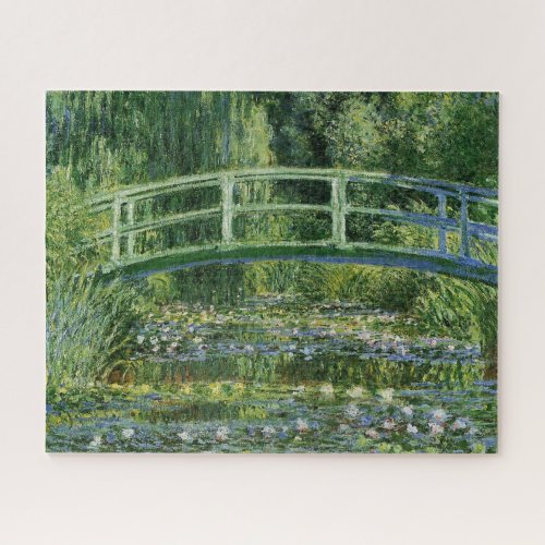 Monet_ Water Lilies and Japenes Bridge  Jigsaw Puzzle