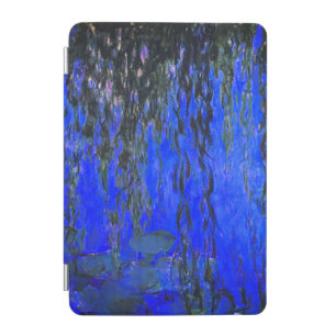 Monet Water Lilies and Weeping Willow Branches iPad Mini Cover