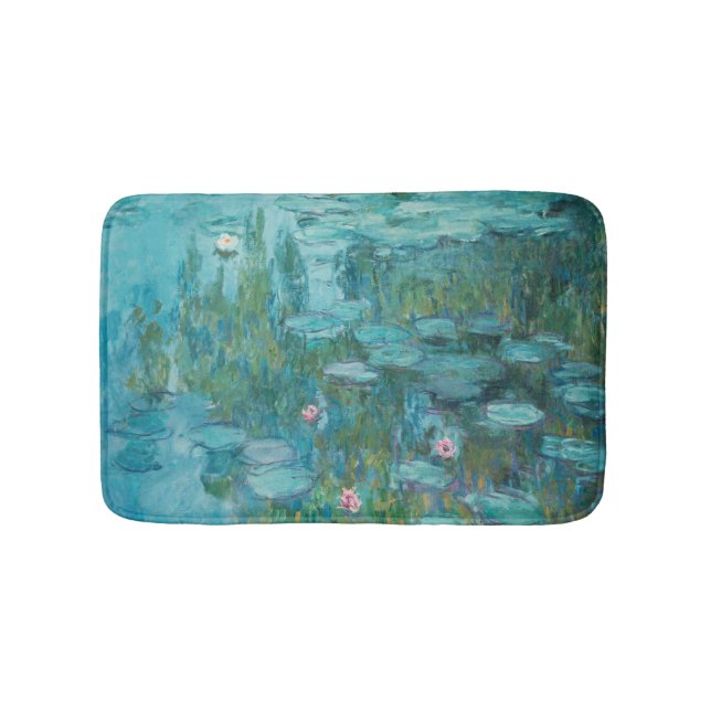 MONET Water Lilies Bath Mat (Front)