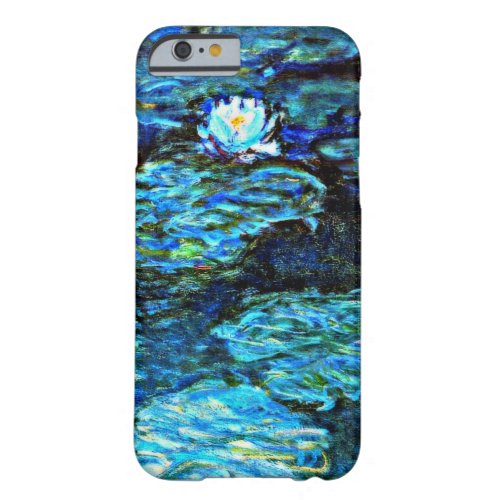 Monet _ Water Lilies Blue Barely There iPhone 6 Case