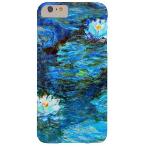 Monet _ Water Lilies blue Barely There iPhone 6 Plus Case