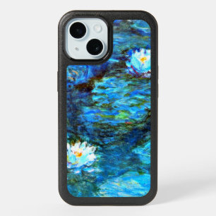 Monet - Water Lilies (blue) iPhone 15 Case